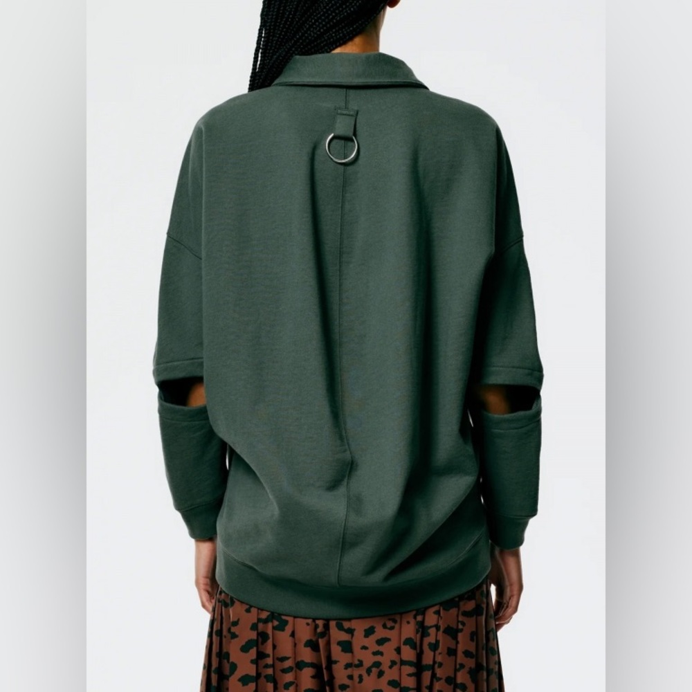 Tibi Cocoon Sweatshirt - Picture 6 of 7